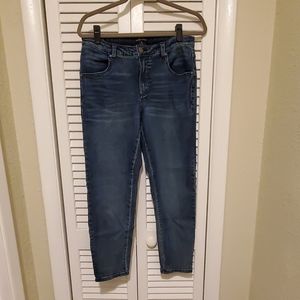 SEINE MID RISE SKINNY JEANS 27 INCH - DISTRESSED B